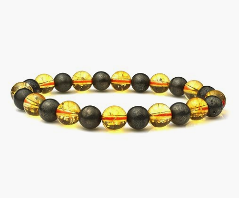 Pyrite & Citrine Combo Beads Bracelet